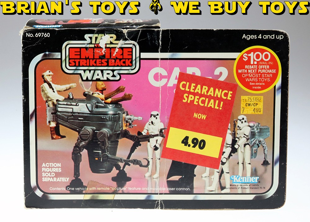 Vintage Kenner Star Wars ESB Mini-Rig Boxed CAP-2 C8.5 with C5 Box