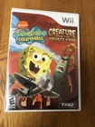 SPONGEBOB SQUAREPANTS KRUSTY KRAB WII GAME 2006 COMPLETE DISC MANUAL CASE