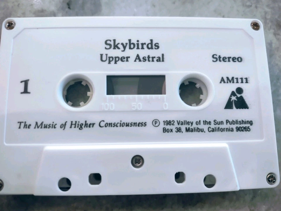 1982 SKYBIRDS Upper Astral Mental Free  Music Of Higher Consciousness Cassette  - Image 3 of 4