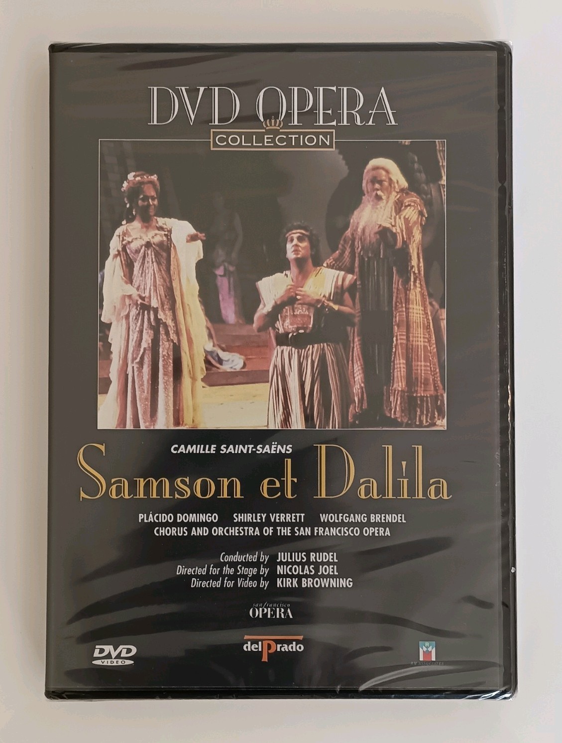 SAMSON ET DALILA (2003) Opera Collection DVD Plácido Domingo Region 2 NEW SEALED