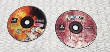 Very Rare RPG Lot Alundra I & II Disc Only Sony PS1 w/ Free Shipping 