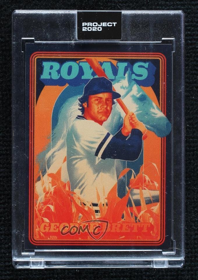 2020 Topps Project 2020 1975 Topps /3278 George Brett by Matt Taylor #175 HOF