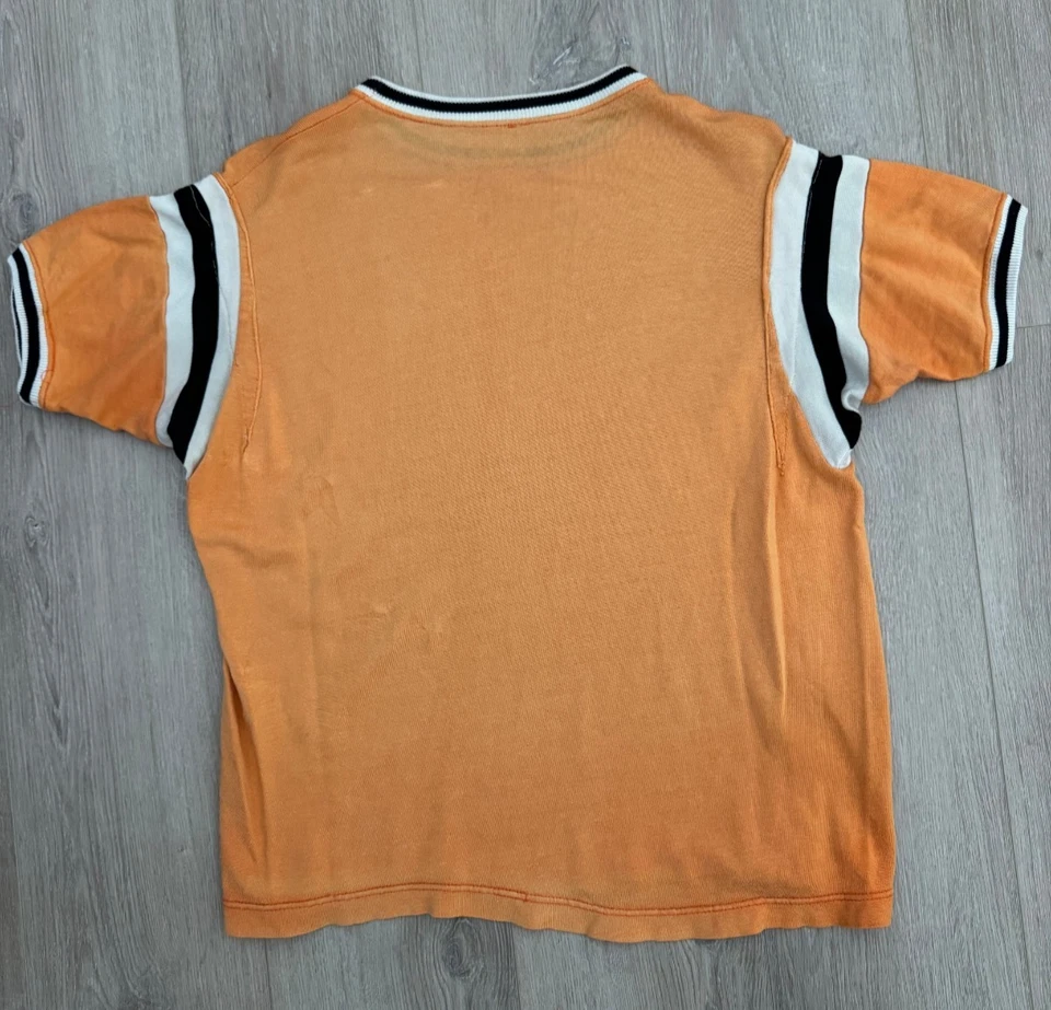 vintage 1950s Ambler Jaycees Jersey Tee Southern Athletics Shirt Size M/L USA - Image 4 of 4