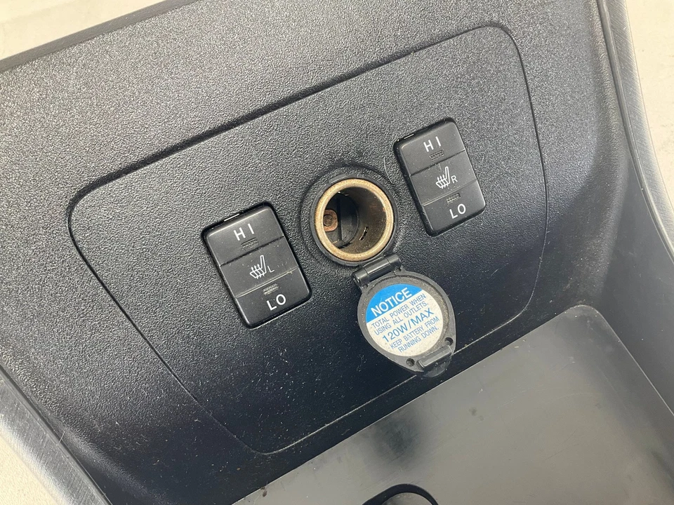 Marco de carrocería de consola central delantera enchufable Toyota Prius 12-15 con interruptor de control Foto 3 de 4