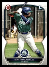 Martin Gonzalez 2023 Bowman Prospect 1st #BP-28 Seattle Mariners ROOKIE *001