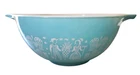 Pyrex 442 Turquoise Amish Butterprint 1.5 Quart Mixing Cinderella Bowl