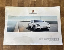 2014 Porsche Panamera 4S Owner Manual Only