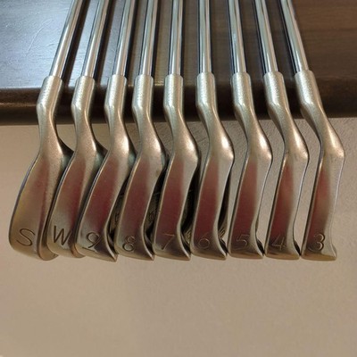 (PING) ISI Nickel Iron Set 9pcs 3-SW Modus 105 Flex R Used From JAPAN JAPAN