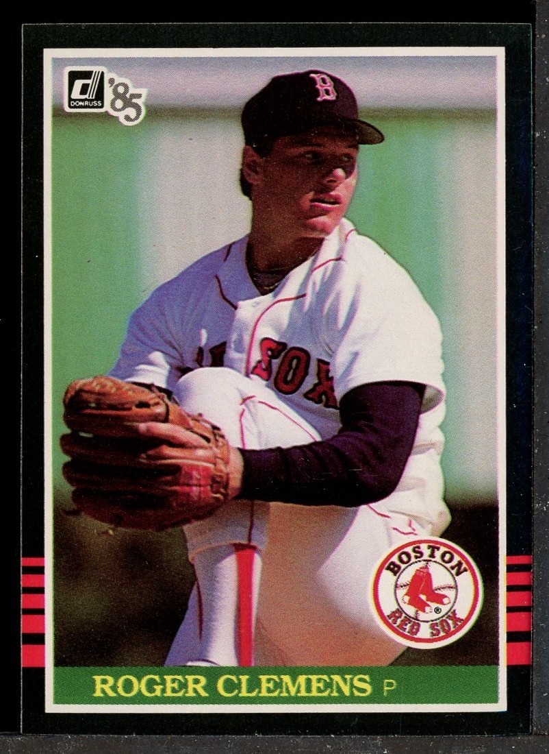 1985 Donruss #273 Roger Clemens Boston Red Sox RC Rookie
