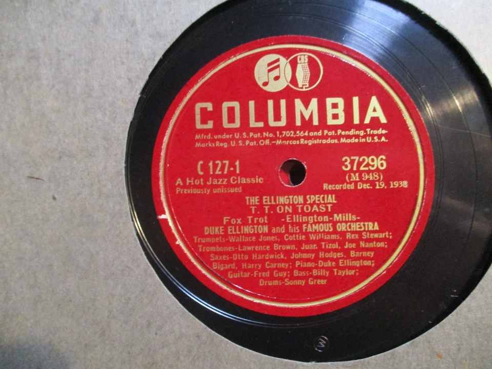 Duke Ellington – Ellington Special, Vol. 2, 4 shellac discs, 78rpm, VG+/VG++ - Image 3 of 4