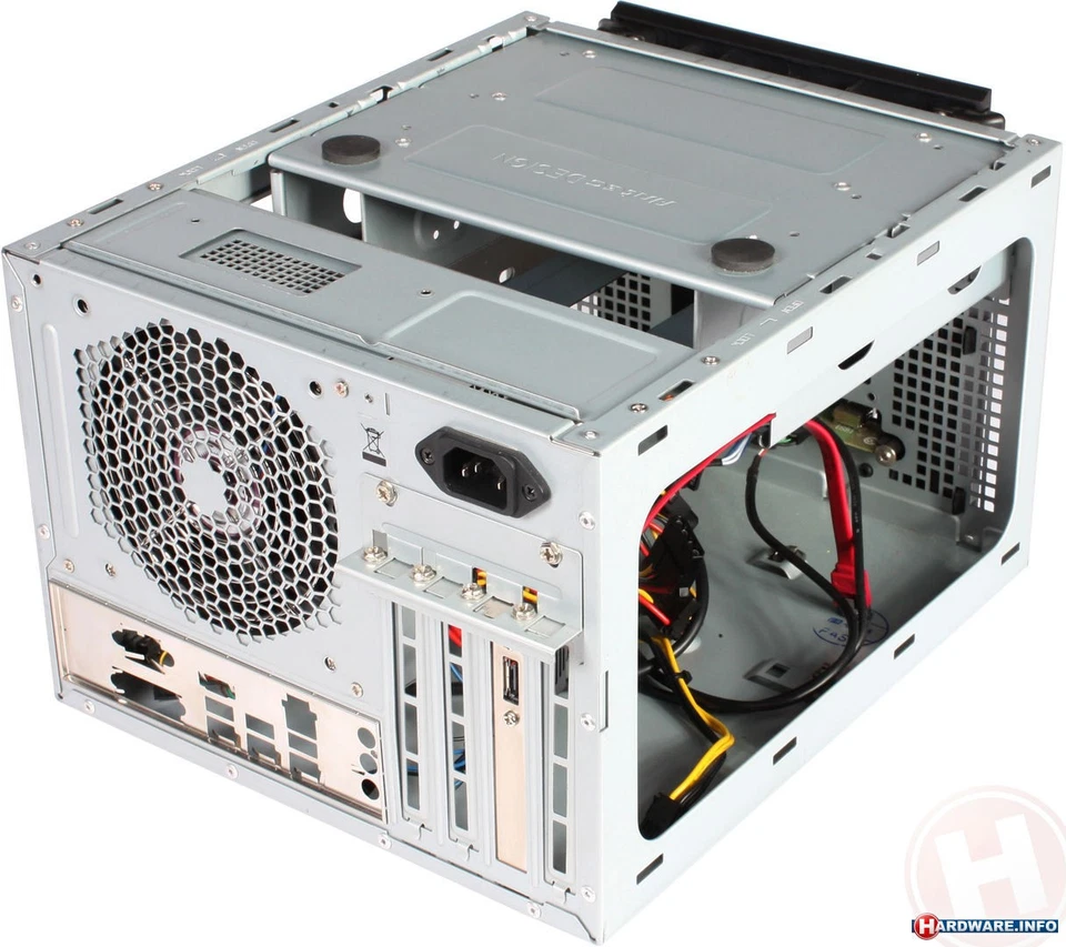 Antec NSK1380 Micro ATX Cube Gehäuse 350W Neue Lösung 80 Plus Zertifiziertes Netzteil - Bild 3 von 3