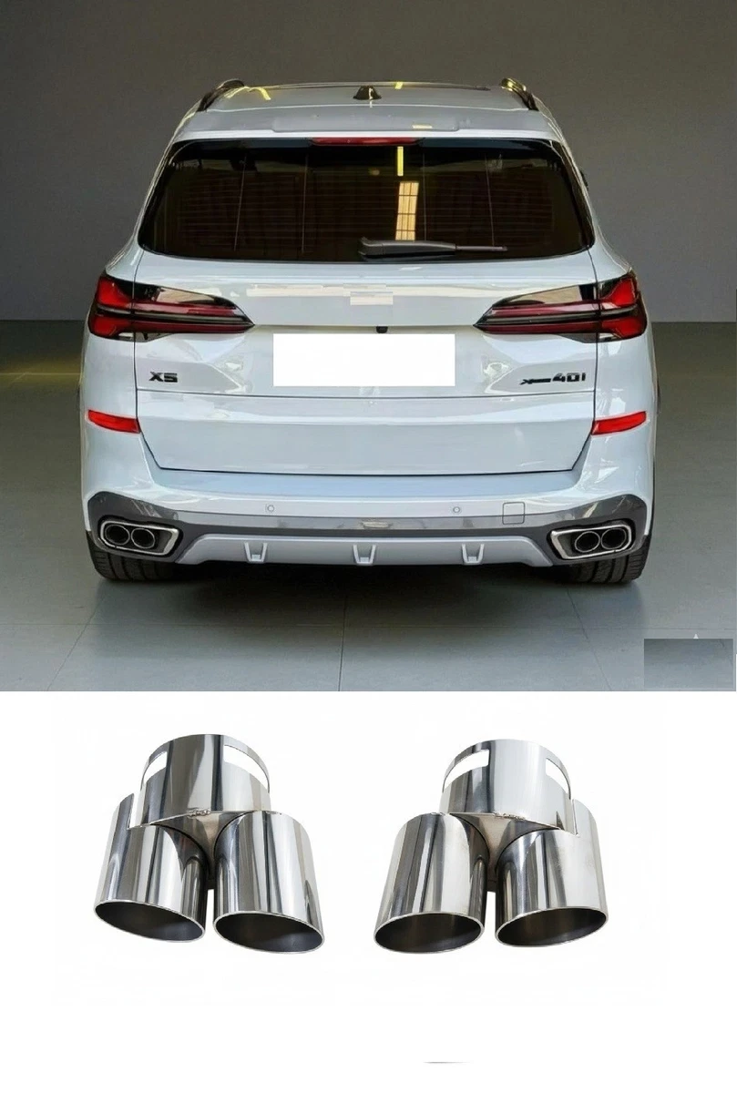 YIWANG Terminali Di Scarico In Acciaio Inox Per BMW X5 G05 / X7 (2019-2020) – 2 Pezzi - 2