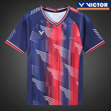 Summer Table Tennis Badminton T-shirt Men's Sports Short Sleeve Tee Top 042204