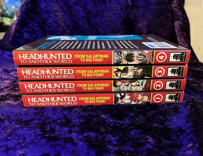 Head Hunted to Another World Vol. 1-4 Manga Lot, Seven Seas - English