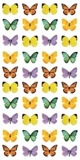 Paper House Decorative Stickers-Small Butterflies