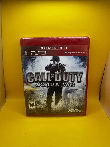 Call of Duty: World at War -- Greatest Hits (Sony PlayStation 3, 2010)