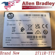 NEW PLC 2711R-T7T NEW AB PANELVIEW 800 7-INCH HMI TERMINAL 2711R T7T US