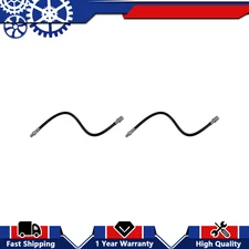 Front Set Brake Hose Line Dorman 2PCS For Mercedes-Benz 450SLC 1975-1980