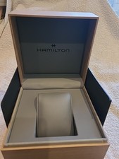 Hamilton Wooden Watch Box Mens Original
