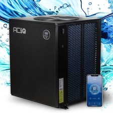 ACiQ 155K BTU 45K Gal In/Above Ground Swimming Pool Heater/Cooler WiFi Heat Pump