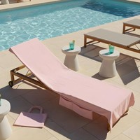 OHS Beach Towel Bag Microfiber Quick Dry Absorbent Bath Large Travel Spa