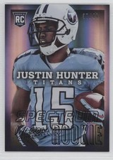 2013 Panini Absolute Rookie Spectrum Black 37/49 Justin Hunter #148 0c6
