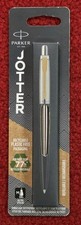 Parker Jotter Rollerball Gel Pen Stainless Steel Medium Point Black Ink