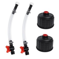 Racing Fuel Hose Kit, 2 Racing Vp Fuel Jug Hoses 2 Hoses with Valve  2 Caps