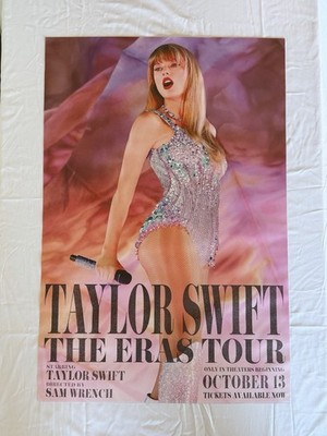 Taylor Swift: The Eras Tour Movie Poster - Canvas Collectible Poster 20 x30 