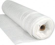 - Dura Skrim String Reinforced Clear Plastic Sheeting - 10 Mil - 24' X 15' - U