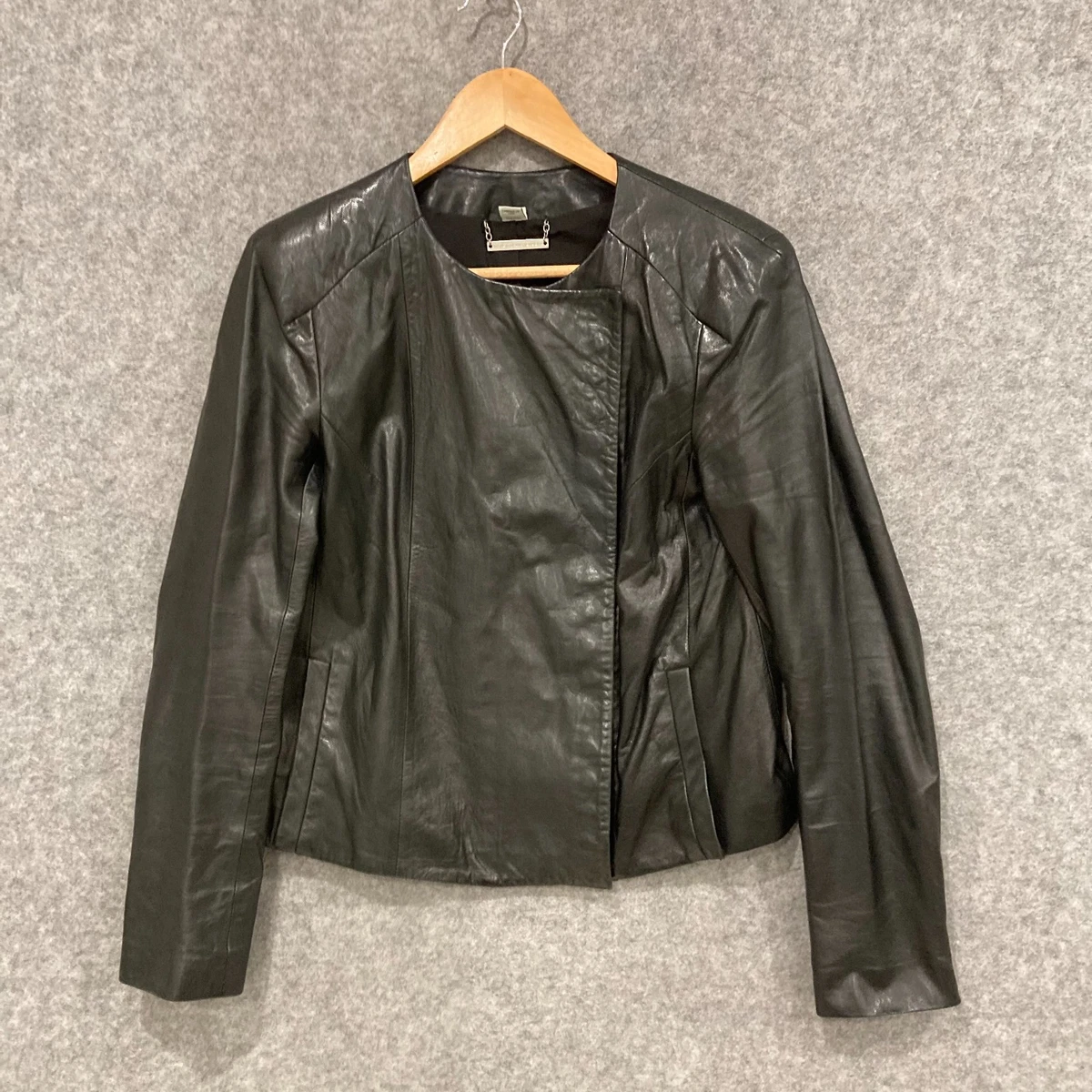 Diane von Furstenberg Leather Outer Shell Coats, Jackets & Vests