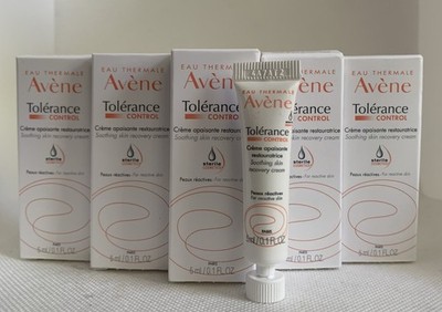 5x Avene Tolerance Control soothing skin recovery Cream 5ml EXP:11/2027