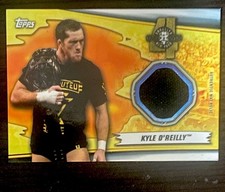 WWE Kyle O'Reilly 2019 Topps SummerSlam NXT TO4 Event Used Mat Relic Card