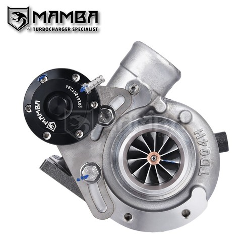 MAMBA Billet Turbocharger 2.35" TD04L-13T w/ 6cm T25 for Nissan GU RD28T - Picture 3 of 14
