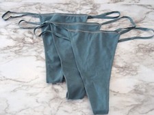 Skims 1032 Fits Everybody Cotton T-String Thong 3-Pack Panties US Size 3X