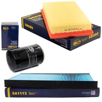 Inspektionspaket Filterset SCT FüR Ford Focus Turnier Toumeo Transit 1.6 1.8 2.0