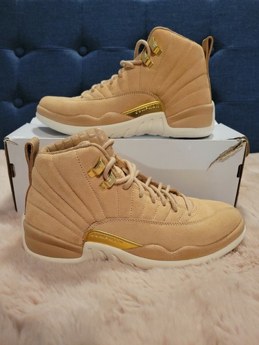 tan jordans 12