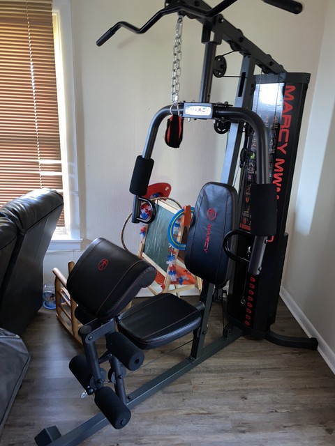 Marcy MWM-988 Home Gym System 150lb Weight Stack Machine | eBay