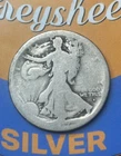 1917 50C Walking Liberty Half Dollar AG- 90% US Coin-zm