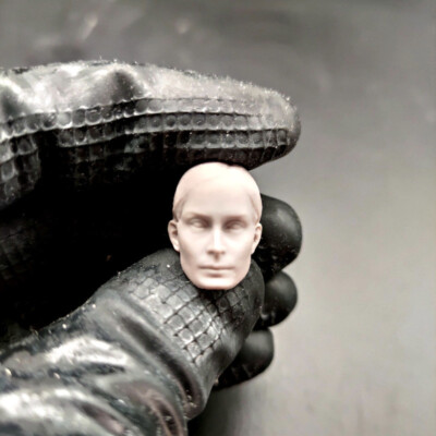 1/10 Scale The Matrix Trinity Anne Moss Head Sculpt Unpainted Fit 7'' Neca Figure
