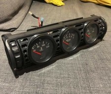 Triple 52mm Boost Gauge Pod - Replace Vent For 1982 - 1992 Bmw E30