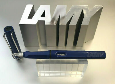 Lamy, Safari, Füllfederhalter, feine Feder, weiß, Schwarz + 10