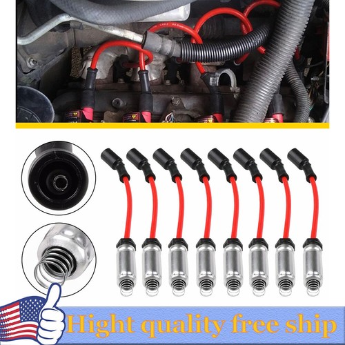 8PCS Spark Wire Plug Set 758EE For 748UU 201418 GMC Sierra Chevy