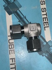 S-JOINT STAINLESS STEEL UNION ELBOW 1/2" TUBE OD SWAGELOK REF SS-810-9 NEW 