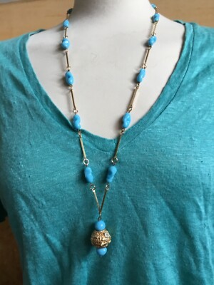 Collier Vintage Pâte De Verre Murano - Perles En Verre De Murano, Occasion Très Bon état