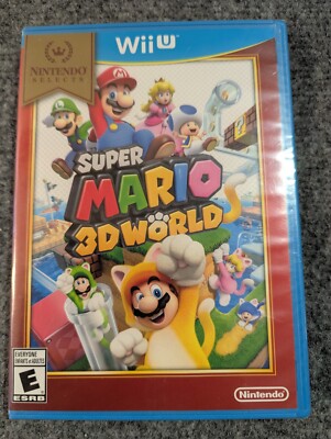 Super Mario 3D World Selects Nintendo Wii U Brand New Factory Sealed Mint