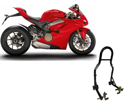 WINNET cavalletto alza ruota moto anteriore Ducati Panigale 899 v4 v2 r 1299 1199 1103