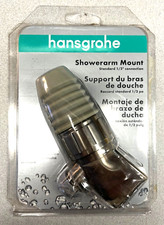 Hansgrohe 06505823 Shower arm Mount Standard 1/2'' Connection, BRUSHED NICKEL