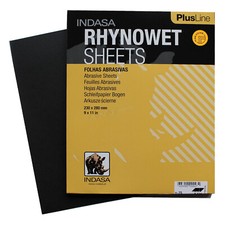 INDASA Rhynowet Plus Line Abrasive Sanding Sheets 9x11" various grade 25 sheets