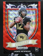 2021 Prizm Draft Picks JAMIE NEWMAN #174 Ruby Wave Crusade Wake Forest 🏈